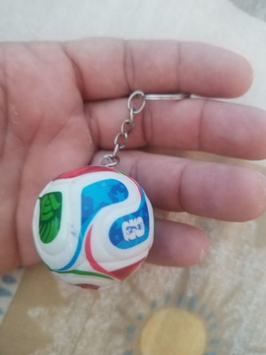 World Cup Ball Keychain new, multicolor