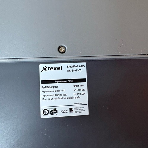 Rexel SmartCut A425pro cutting machine like new, professional