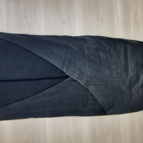 H&M skirt with slit, cotton