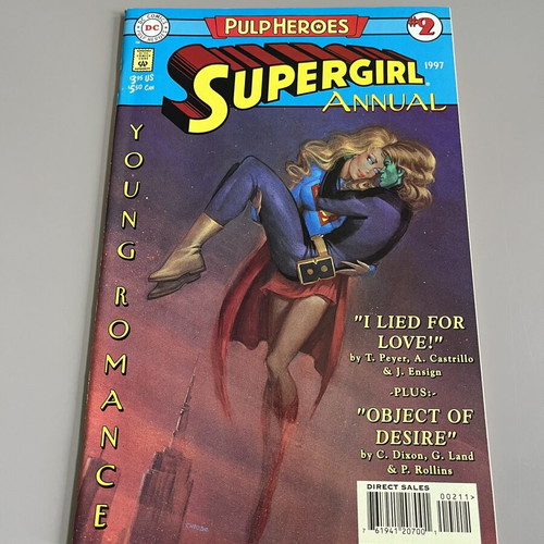 Supergirl 1996 Annual #2 comic book used