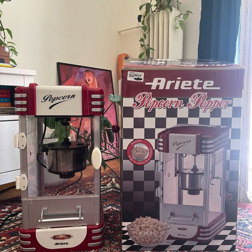 Ariete Popcorn Machine, 310W, retro design