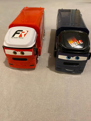 Cars 2 trucks used Disney Pixar Mattel