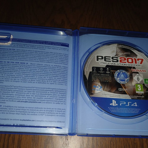 PES 2017 PS4 game like new