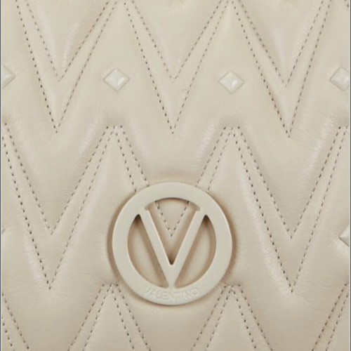 Valentino shoulder bag like new, beige leather, spacious with many pockets