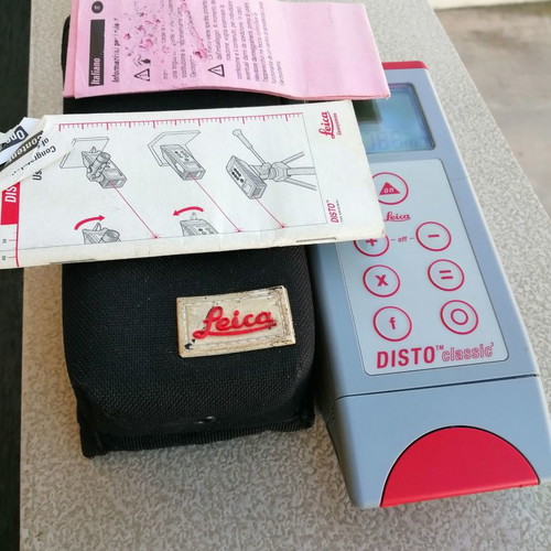 Leica DISTOtm classic distance meter used