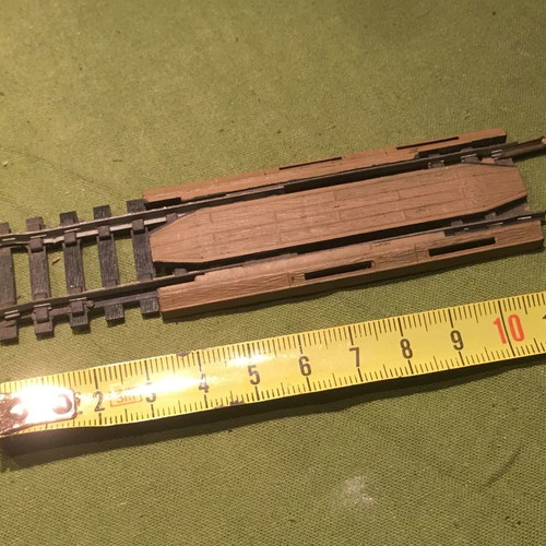 Jouef HO 1/87 rails used, set of 3 pieces