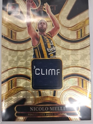 Panini Select Euroleague Nicolo Melli Patch 1/1 Gold Vinyl new