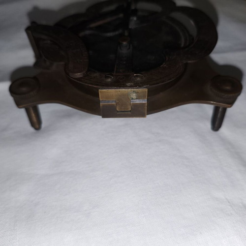 Brass Sundial with Compass new vintage nautical decoration