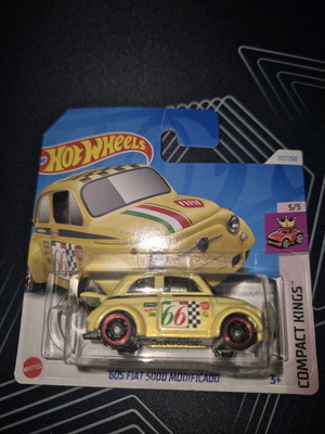 Hot Wheels Fiat 500D like new
