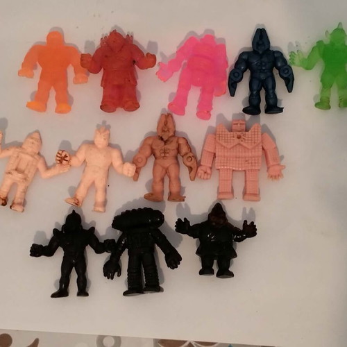 Exogini figures used, pack