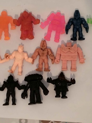 Exogini figures used, pack