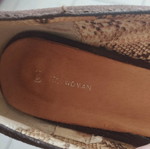 Brown suede pumps used, size 36, open toe
