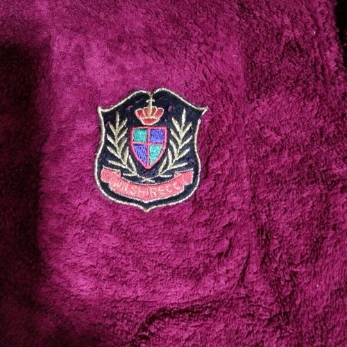 Bathrobes like new, one burgundy XXL