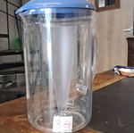 Plastic pitcher used in good condition