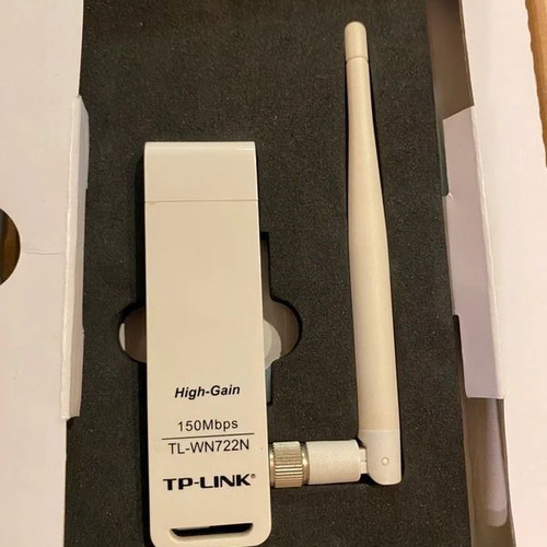 Tp-Link TL-WN722N Network Adapter USB used, Wi-Fi 150 Mbps