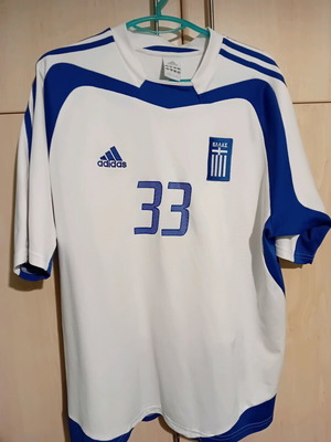 Greece National Team Jersey Euro 2004 genuine Lymberopoulos like new size Large