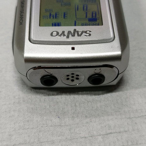 SANYO ICR FP500 used digital voice recorder