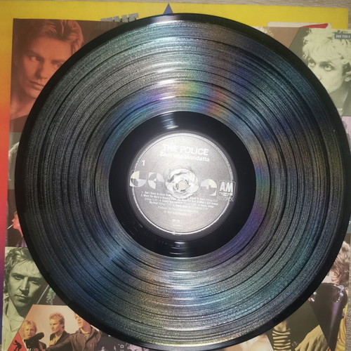 The Police Zenyatta Mondatta LP vinyl used 1980