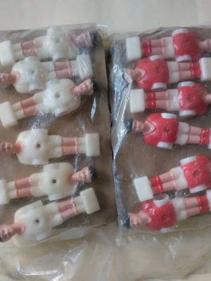 Plastic figures for foosball new, vintage