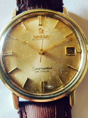 Omega Seamaster De Ville automatic μεταχειρισμένο, επιχρυσωμένο 14k