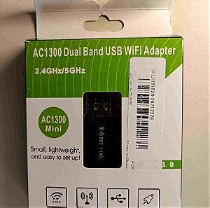 USB wifi adapter Dual Band 2.4 + 5.0 GHz