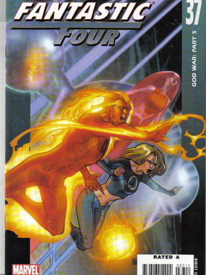 Ultimate Fantastic Four τεύχος 37 μεταχειρισμένο, αγγλικά