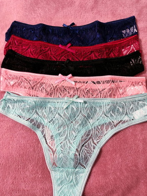 Lace lingerie set 5 pcs new in various colors