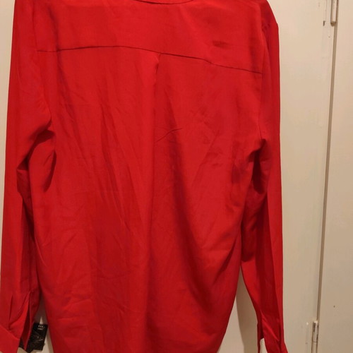 Red shirt Stradivarius X large Eur 42 like new