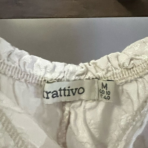 Attrattivo boho dress new, one size, white