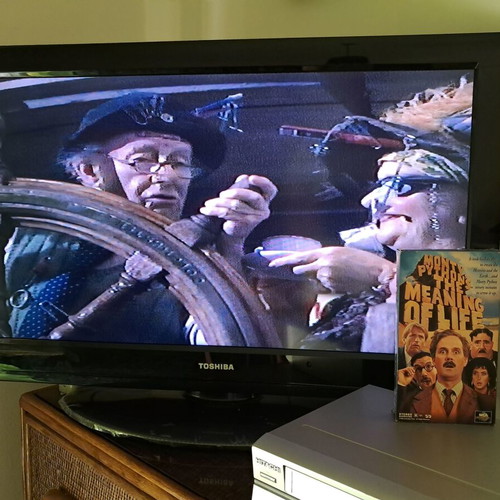 The Meaning of Life VHS like new, PAL edition with English audio