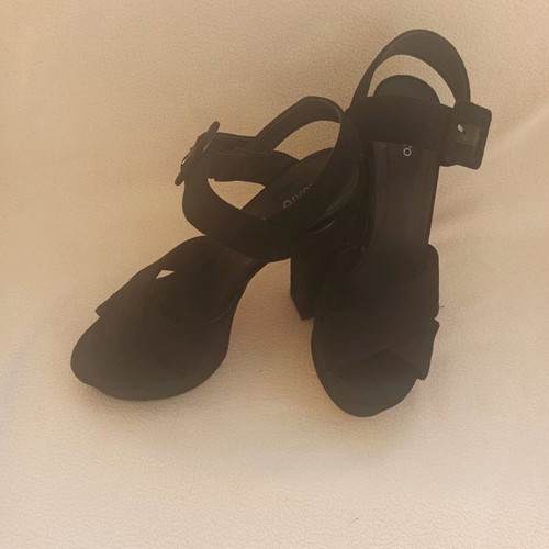 Migato high-heeled sandals used, size 38, black