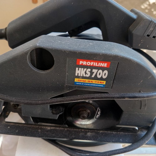 Profiline HKS 700 circular saw like new