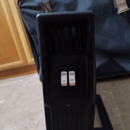 Electric heater like new, 34×47×8 cm