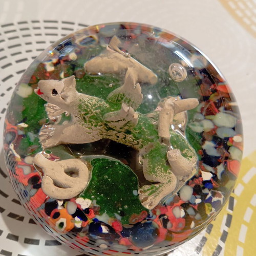 Murano paperweight, 8 cm diameter