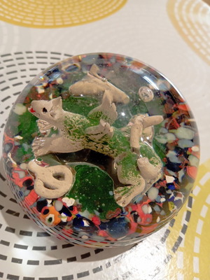 Murano paperweight, 8 cm diameter