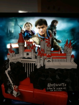Hogwarts Harry Potter 3D Printed Model New Collectible Decor
