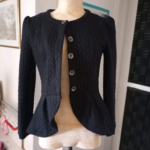 Zuiki women's black jacket size S like new