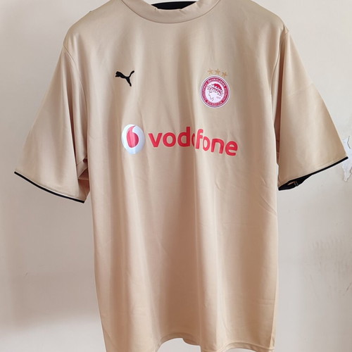 Olympiacos FC 06/07 vintage gold jersey by Puma