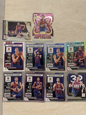 Barcelona πακέτο 10 κάρτες καινούργιο από το σετ Euroleague Contenders