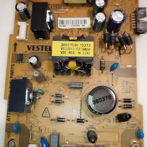 Powerboard Vestel 17ips11 μεταχειρισμένο από τηλεόραση με σπασμένο πάνελ