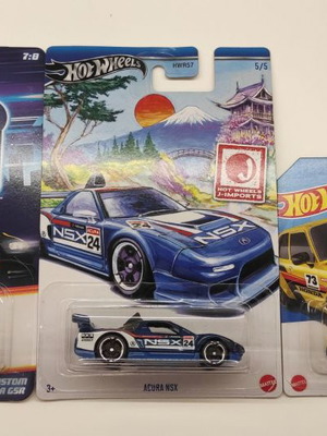 Hotwheels Acura και Honda mini lot καινούργιο