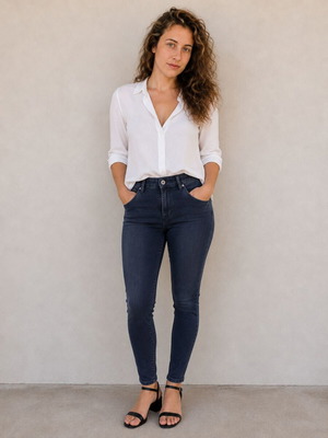 Women's black jeans (S/M)