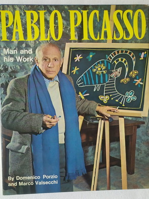Βιβλίο Pablo Picasso Man and His Work μεταχειρισμένο, σκληρό εξώφυλλο, αγγλικά