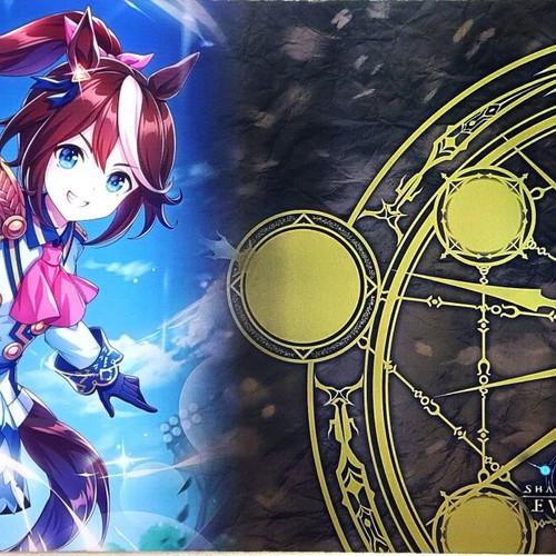 Tokai Teio Shadowverse Evolve x Uma Musume playmat
