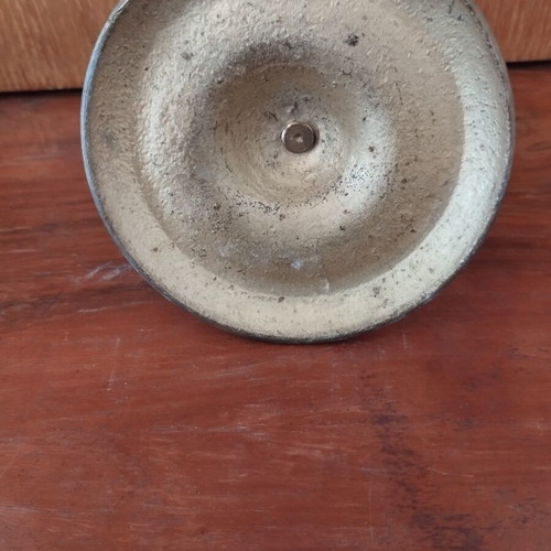 Metal candlestick, height about 8 cm