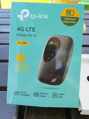 TP-Link M7200 4G Wi-Fi Router like new