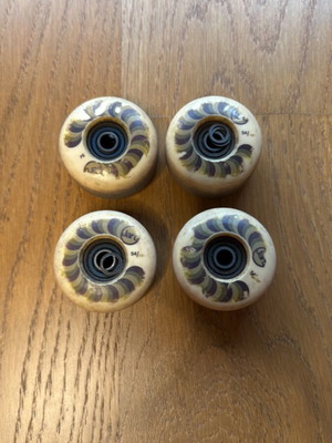 Jarc Skateboard wheels used, size 54/101