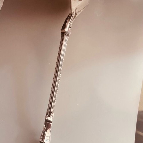 Silver sauce ladle Gustav Keller 925 antique rare like new