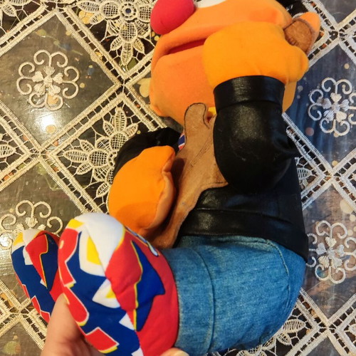 Sesame Street Rock & Roll Ernie plush toy Tyco 1997