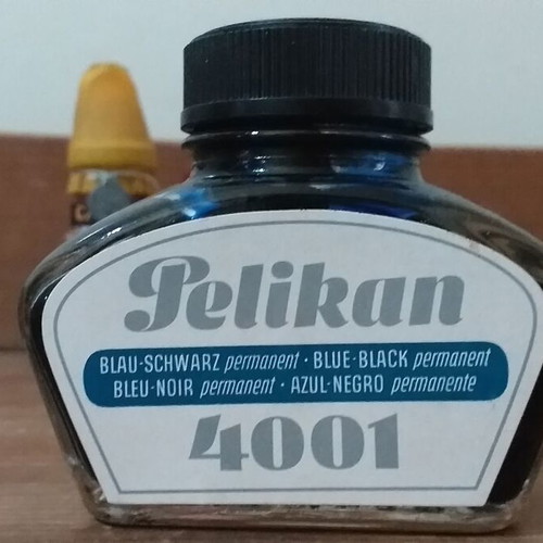 Used Pelikan and Talens collectible ink set of 5